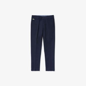 Lacoste Stretch Chinos - Kalhoty Dětské Tmavě Blankyt Blankyt | CZ-Mf7FEd